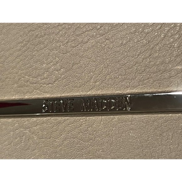 Steve Madden BQUEENIE Bisque Taupe Teal Tote Bag Purse Set NEW Rare - Picture 4 of 14